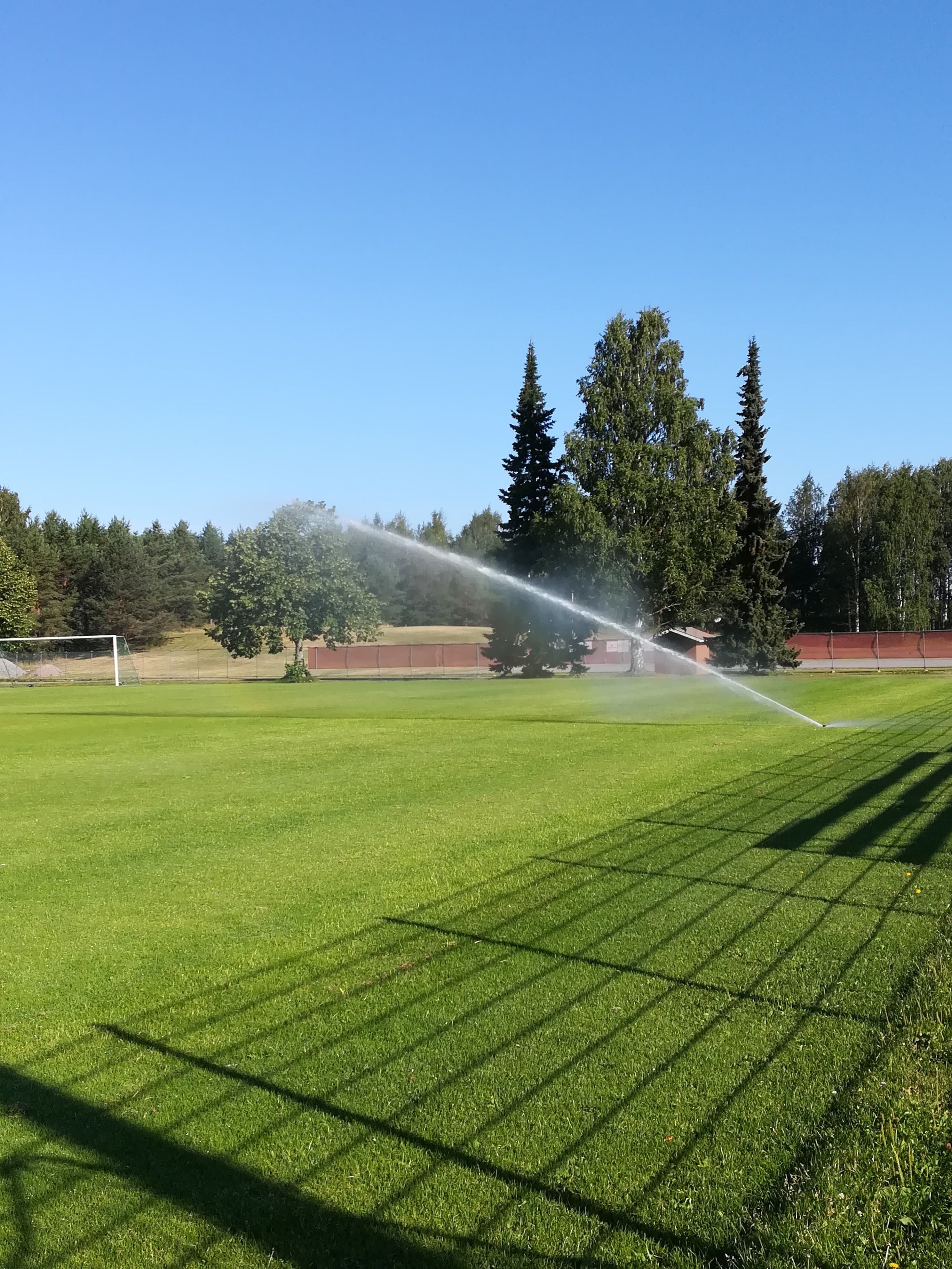 Jalkapallokentän kastelun säätö - Porin kaupunki